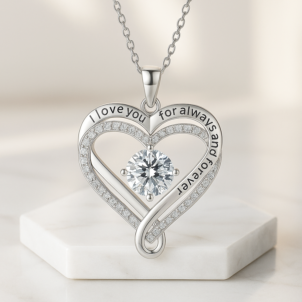 To My Wife - Love You Forever & Always Necklace