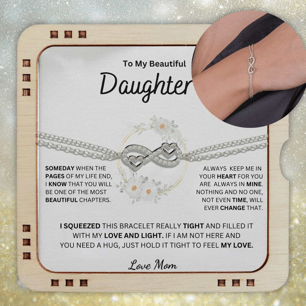 Always Keep Me In Your Heart - Daughter Bracelet