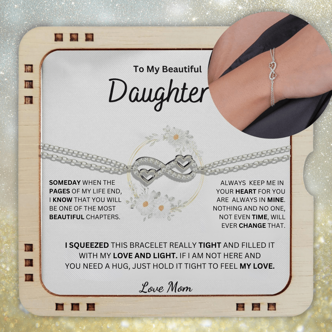 Always Keep Me In Your Heart - Daughter Bracelet