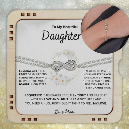 Always Keep Me In Your Heart - Daughter Bracelet