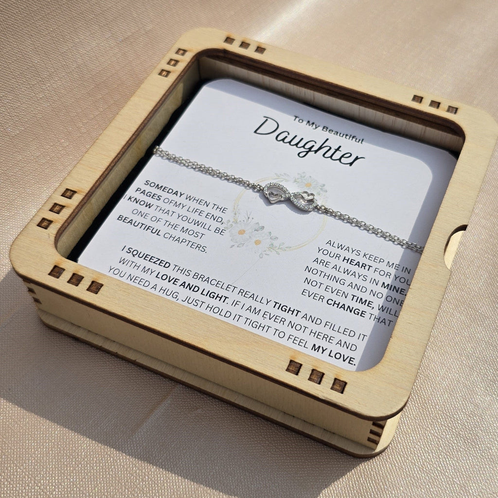 Always Keep Me In Your Heart - Daughter Bracelet
