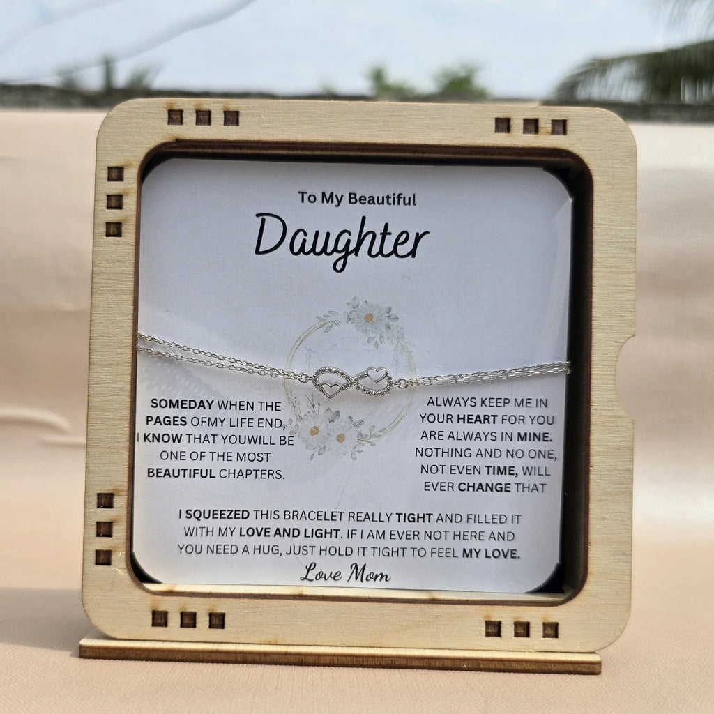 Always Keep Me In Your Heart - Daughter Bracelet