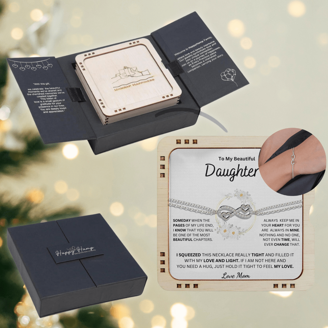 Always Keep Me In Your Heart - Daughter Bracelet