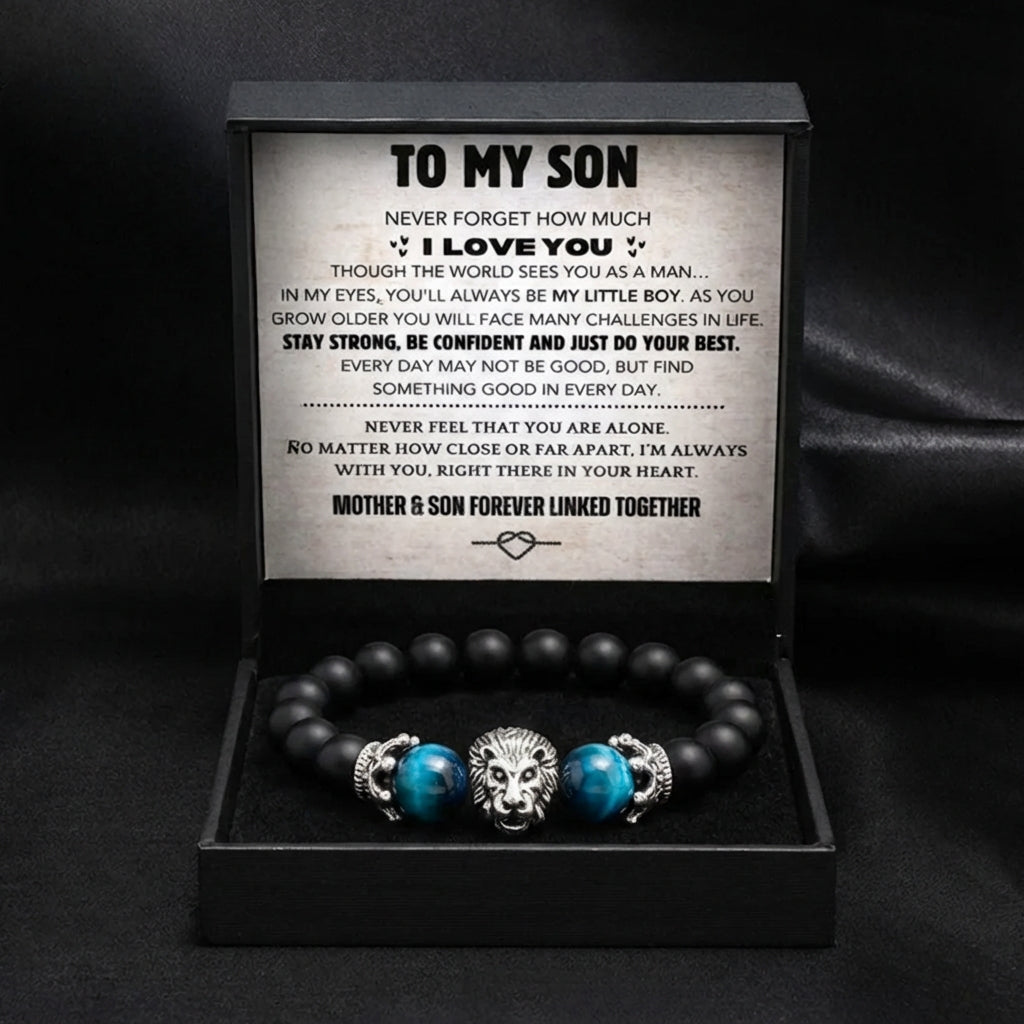 To My Son - Lion Bracelet