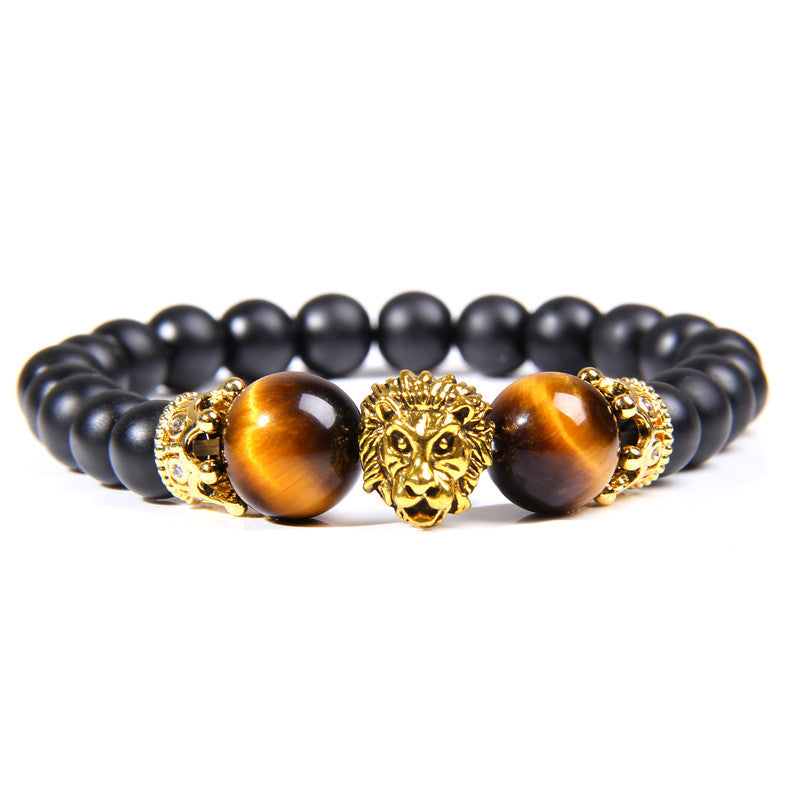 To My Grandson - Lion Protection Bracelet