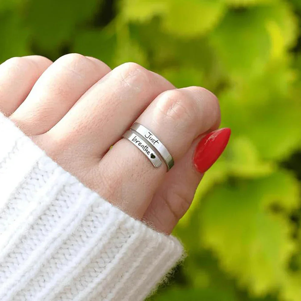 Just Breathe Ring | Perfect Gift