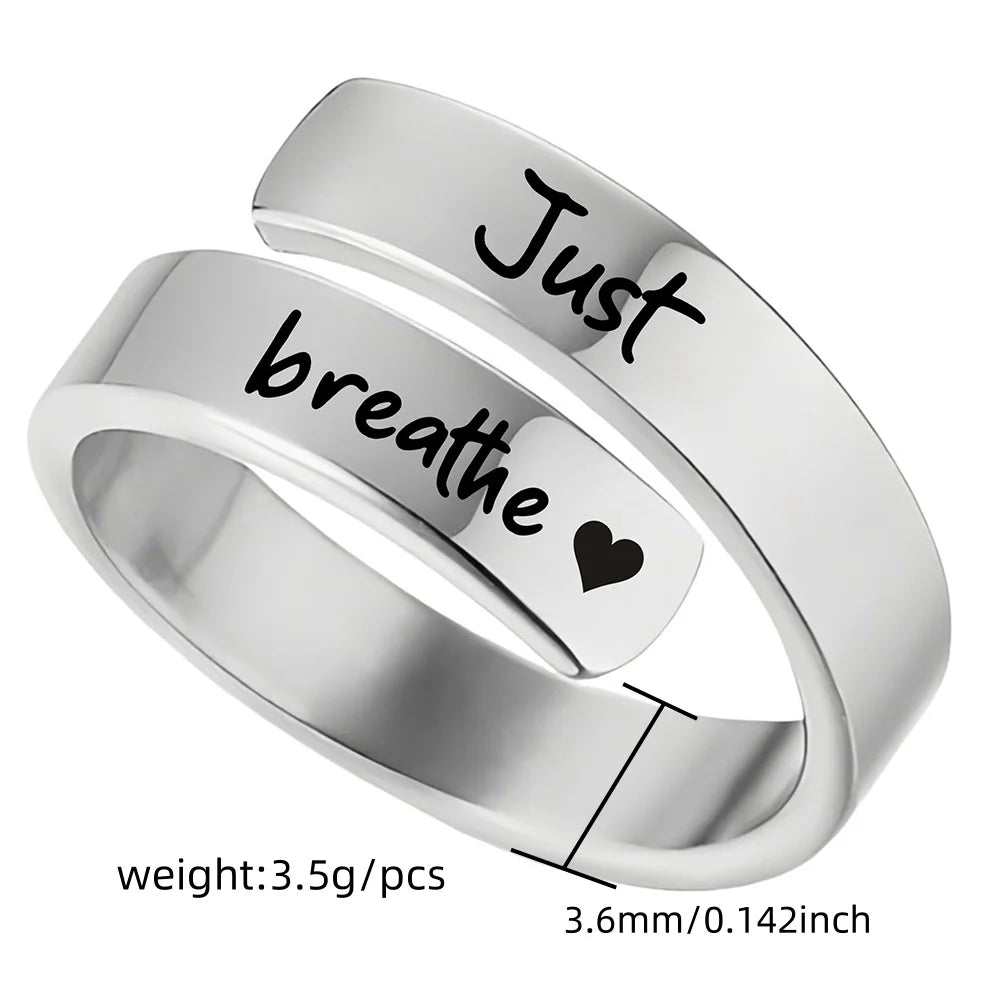 Just Breathe Ring | Perfect Gift