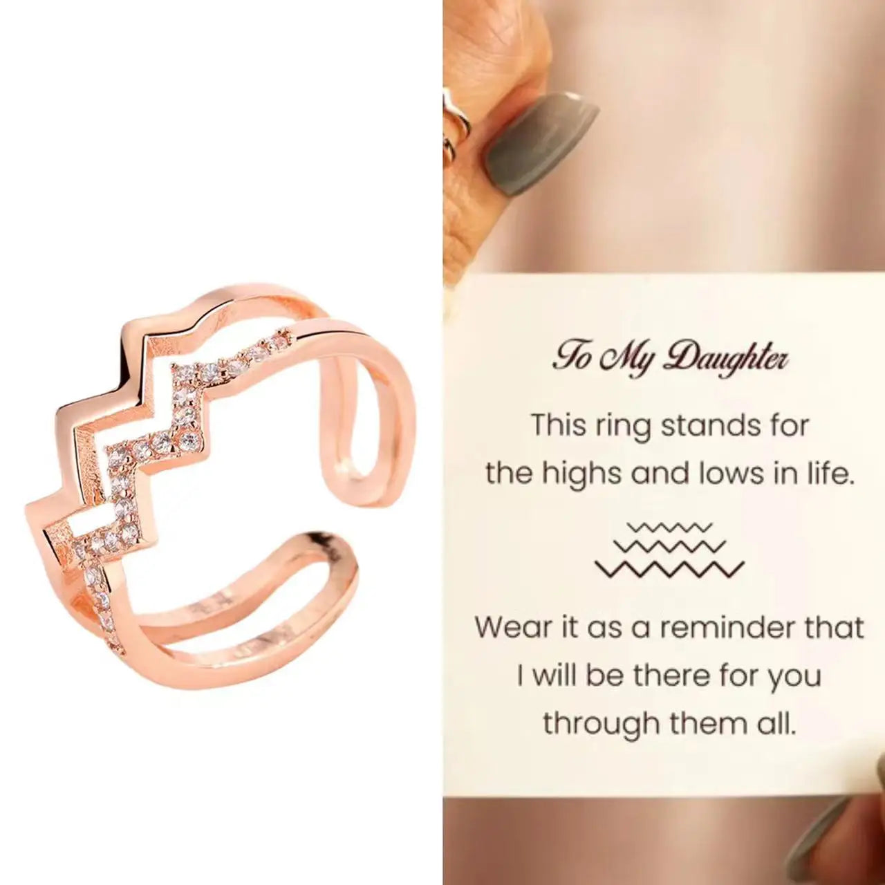 Highs and Lows Ring