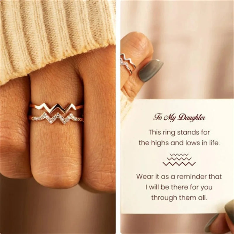 Highs and Lows Ring