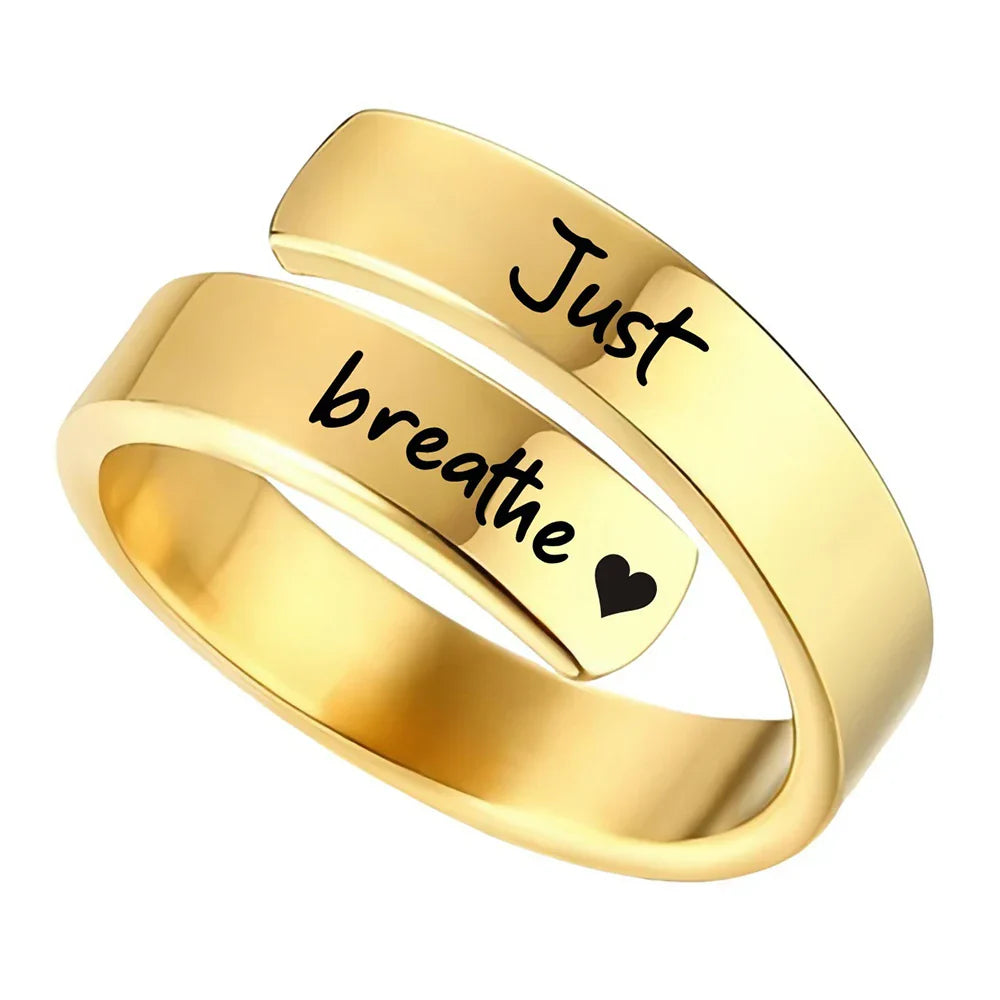 Just Breathe Ring | Perfect Gift