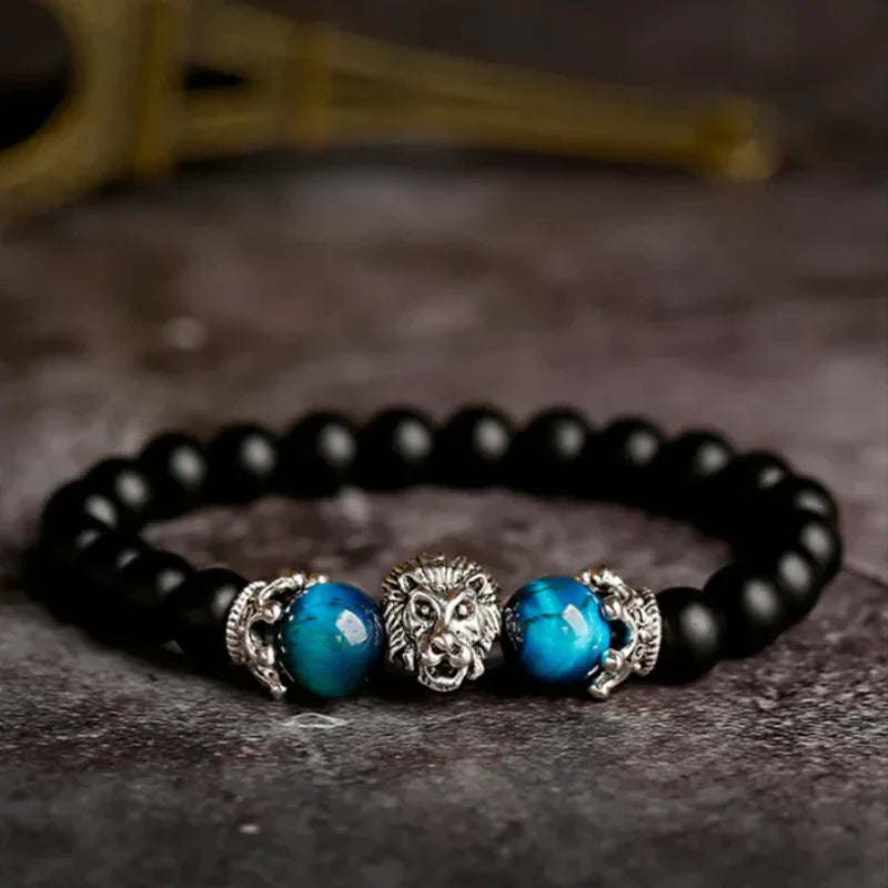 To My Grandson - Lion Protection Bracelet