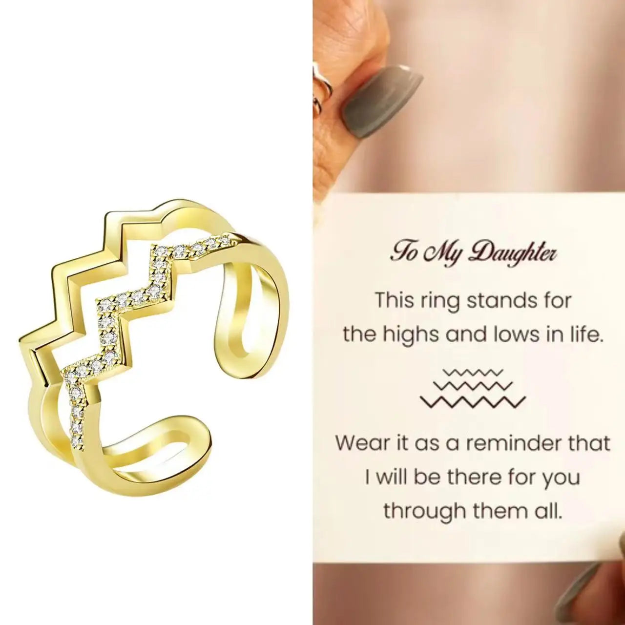 Highs and Lows Ring
