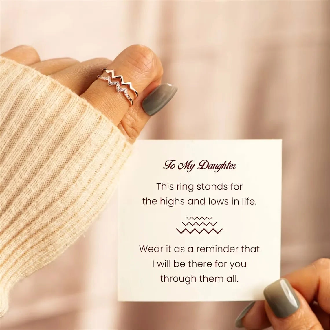 Highs and Lows Ring
