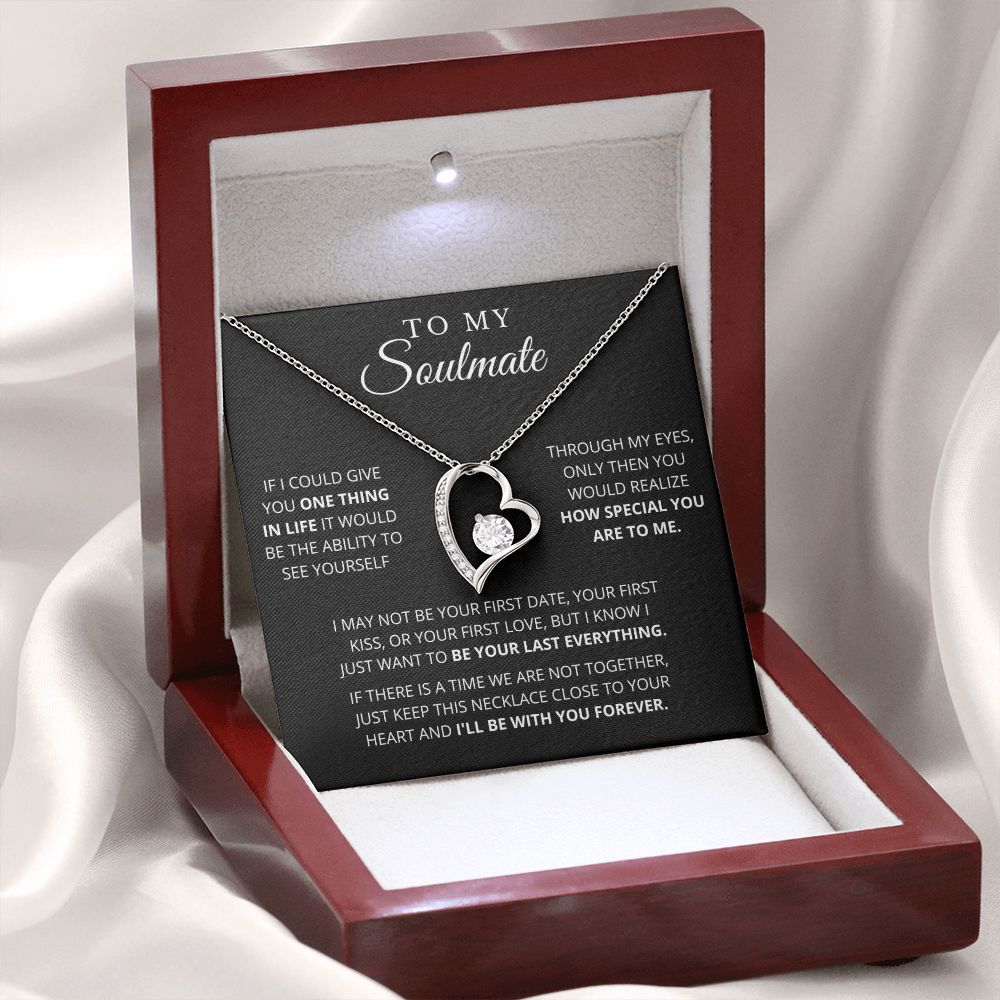 To My Soulmate - Forever Love Necklace