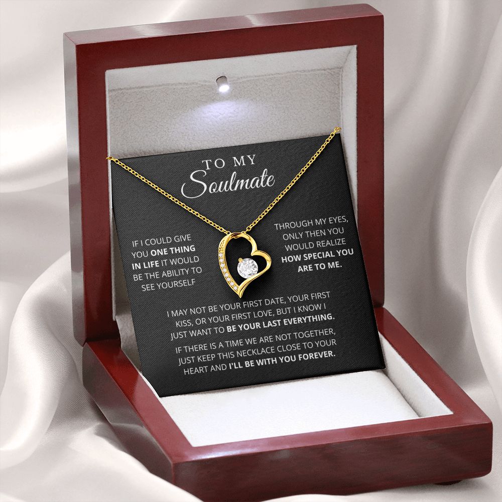 To My Soulmate - Forever Love Necklace
