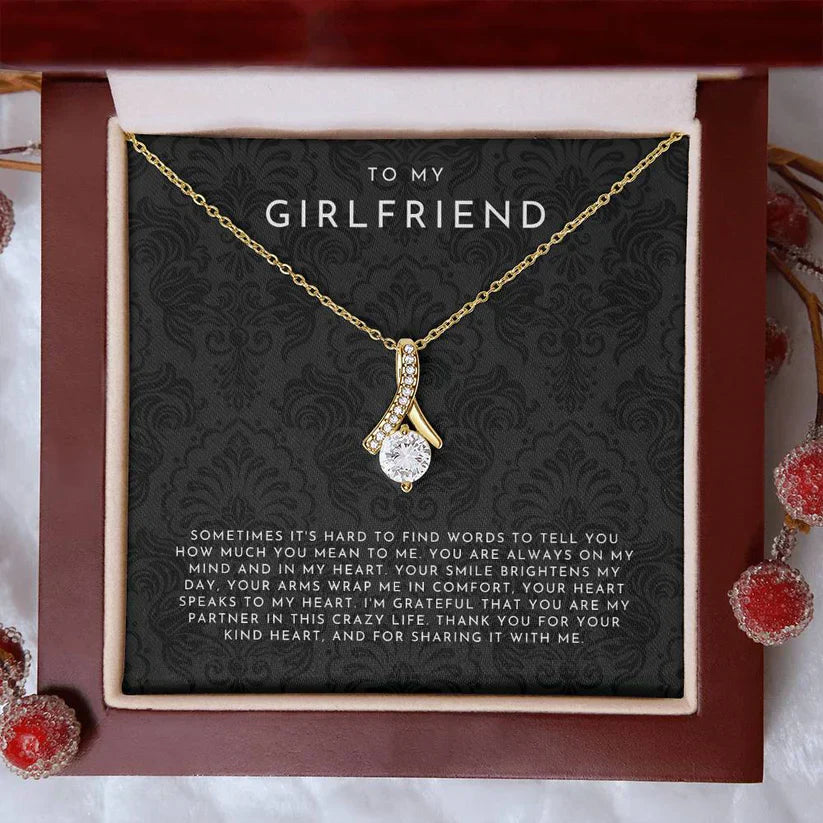 To My Girlfriend Necklace