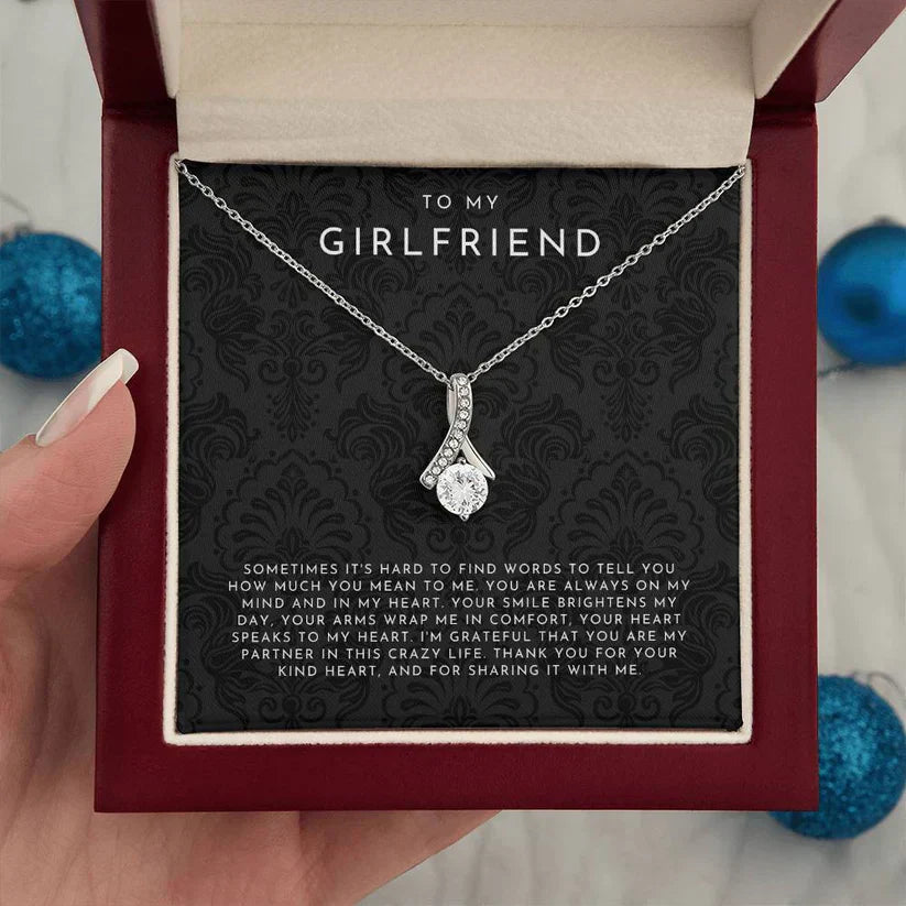 To My Girlfriend Necklace