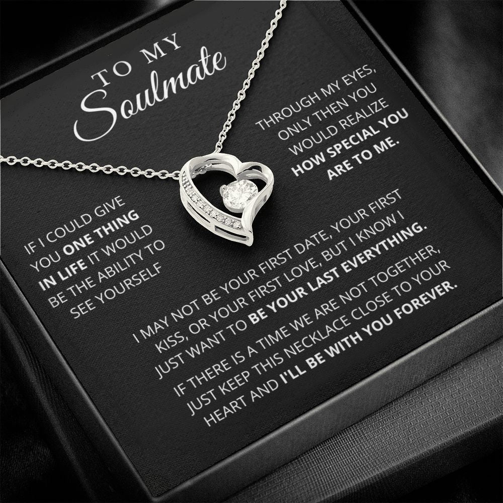 To My Soulmate - Forever Love Necklace