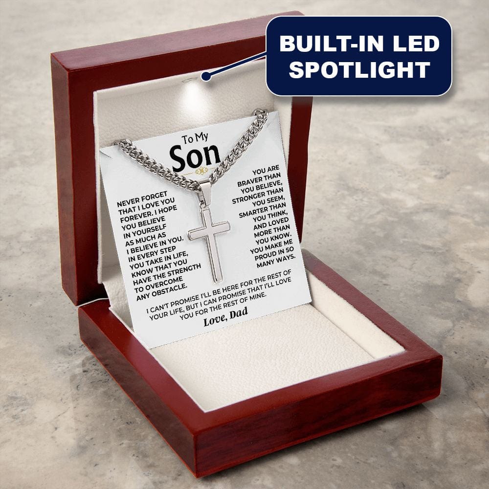To My Son - From Dad - Artisan Cross - Perfect Gift